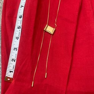Madewell Brass Long Necklace NWT
